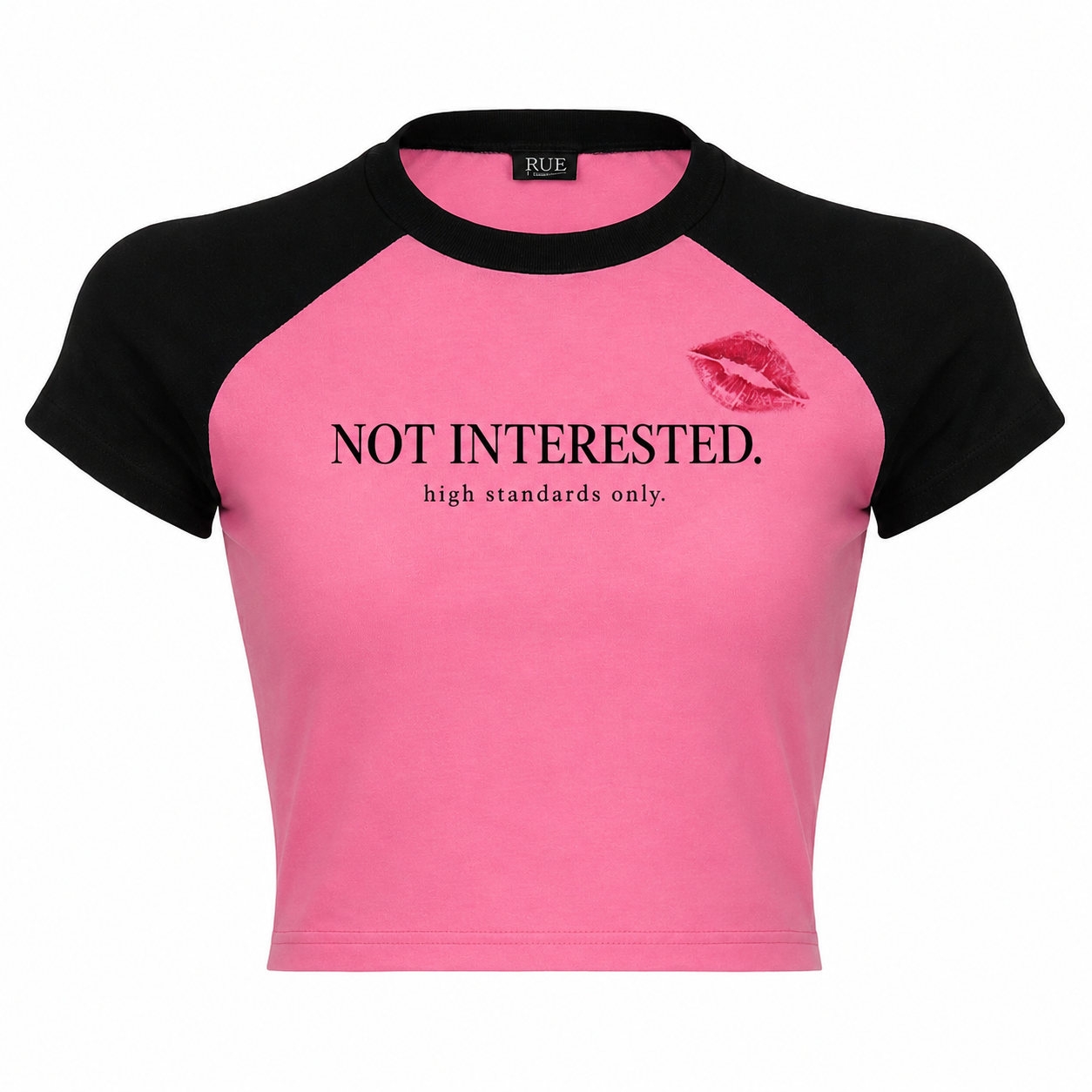 “Not interested” High Standards only crop top