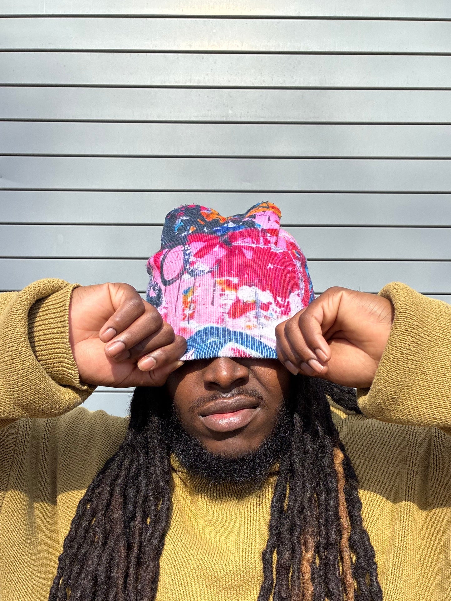 Rueindustries graffiti beanie